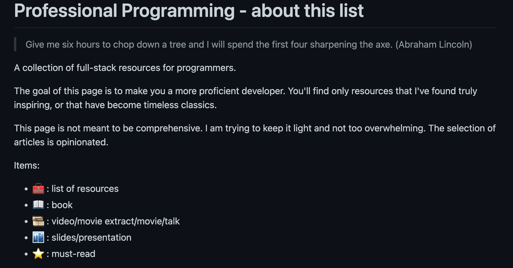 Professional Programming