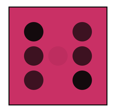 Dice dots in CSS