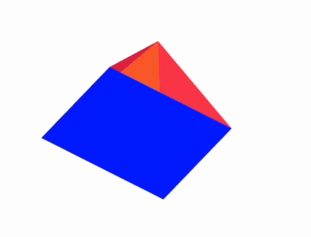 Creating a 3D Pyramid shape in CSS