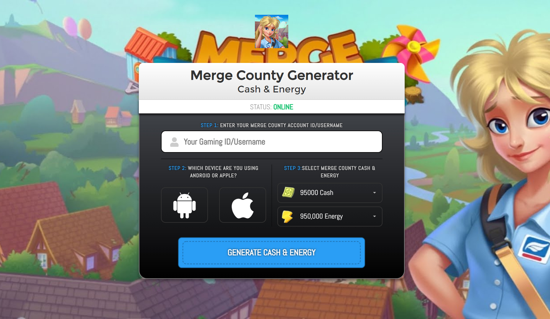 Cheats] Merge County Hack IOS Mod menu unlimited energy.pdf