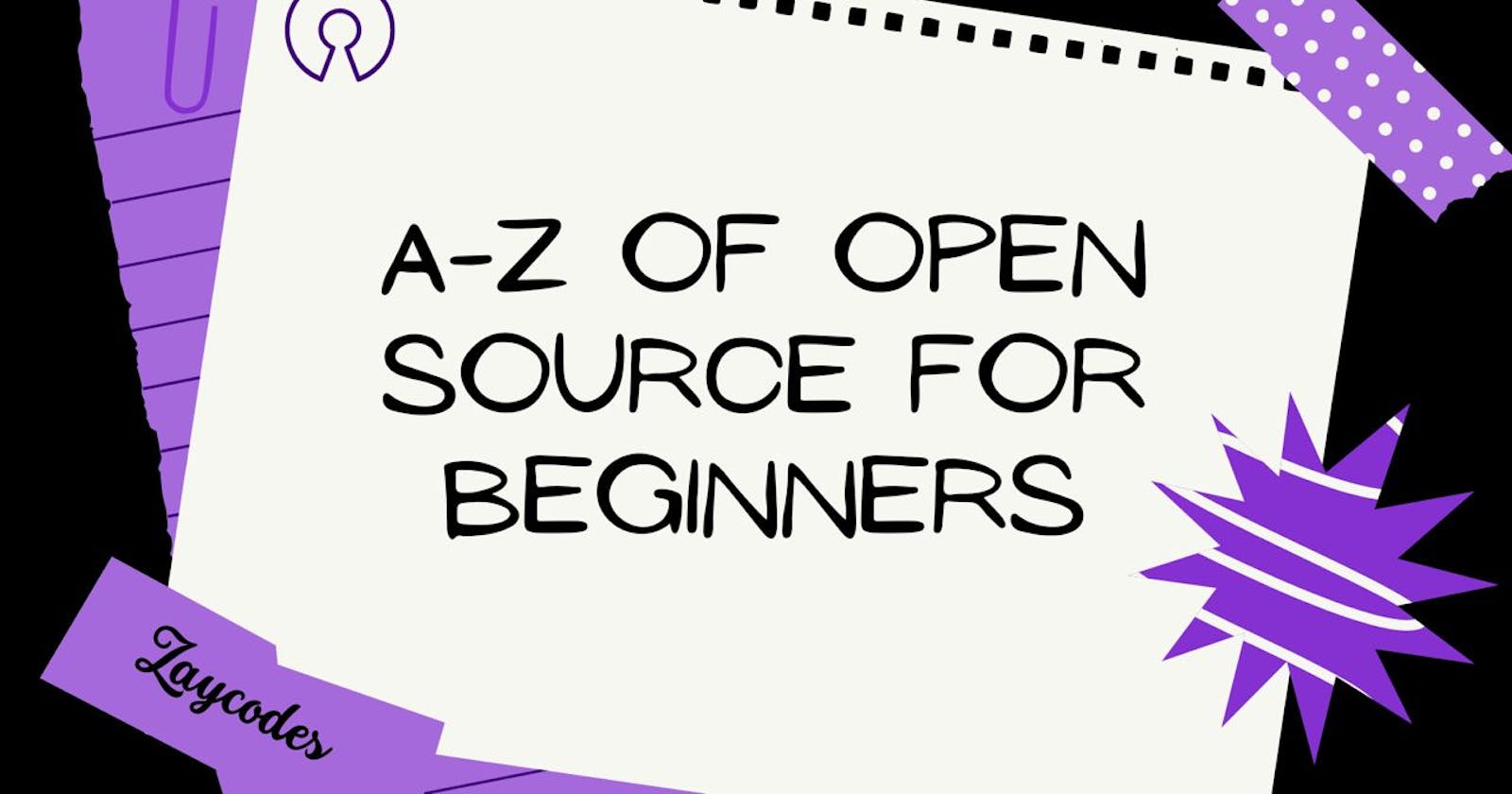 A-Z of Open Source for Beginners