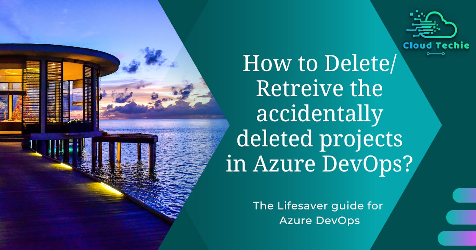 How to Delete/ Retrieve the accidentally deleted projects in Azure DevOps?