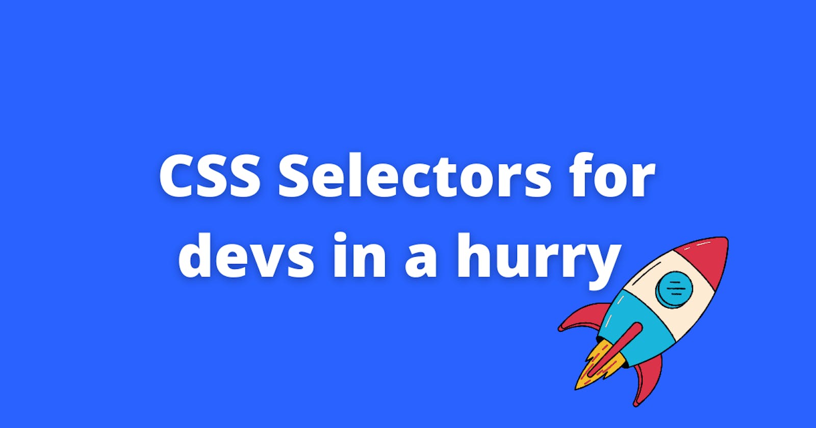 CSS Selectors guide