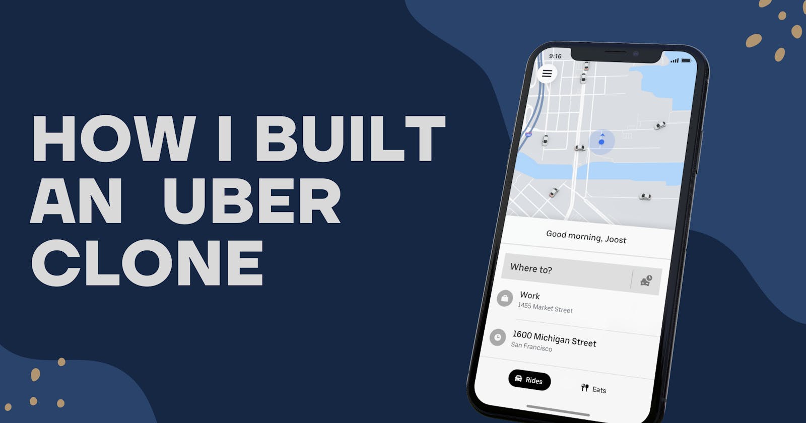 How I Built The Uber Web-app Clone