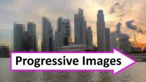 progressive JPEG