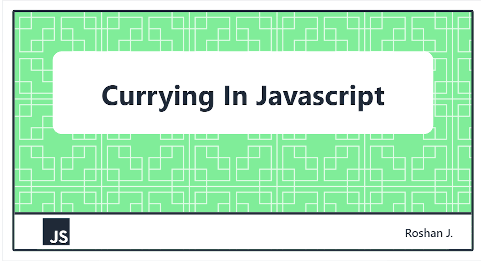 Currying in Javascript