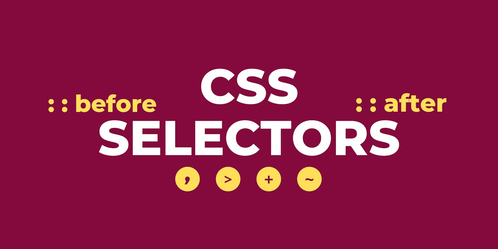 Understanding CSS Selectors