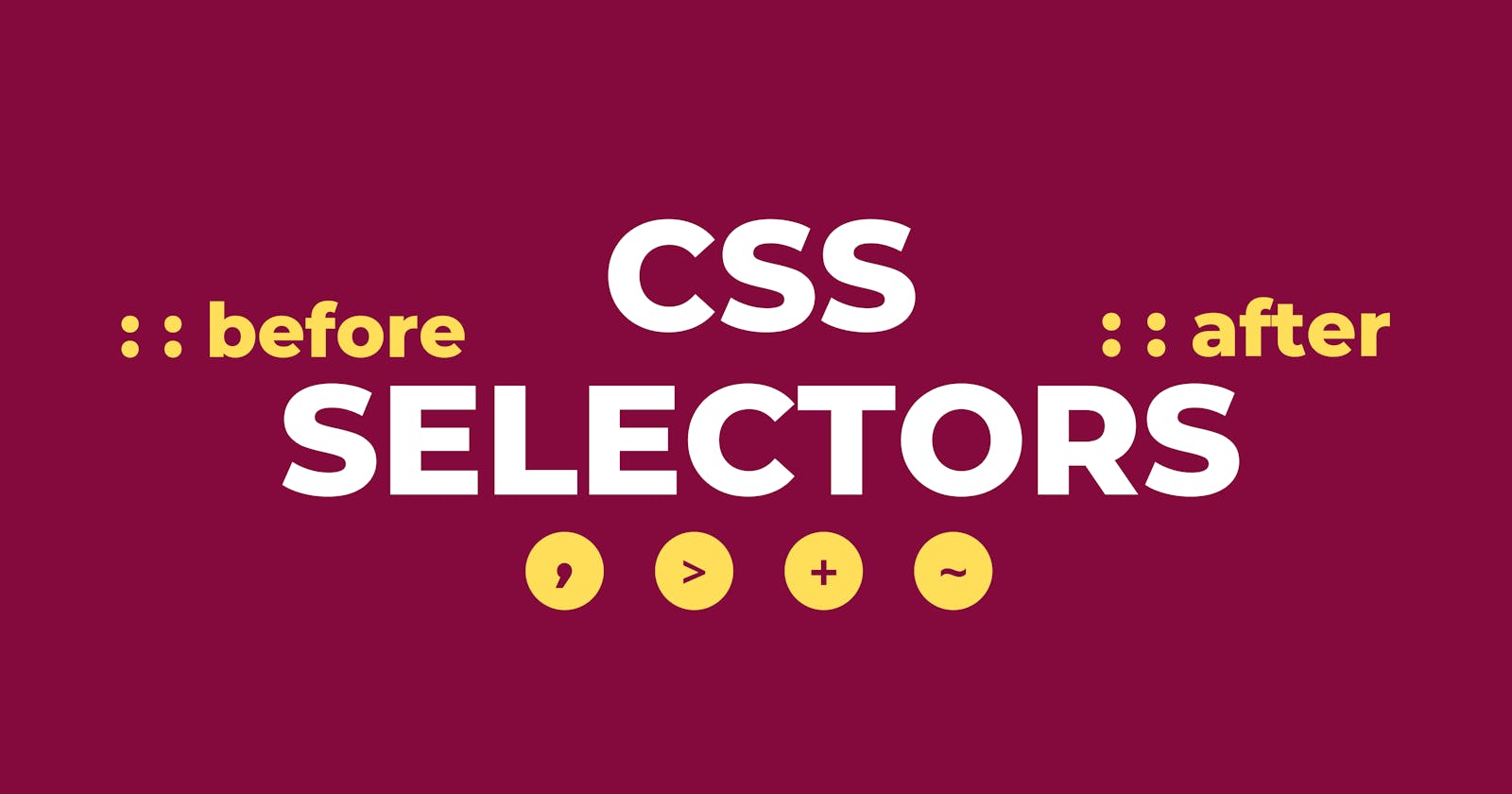 Understanding CSS Selectors