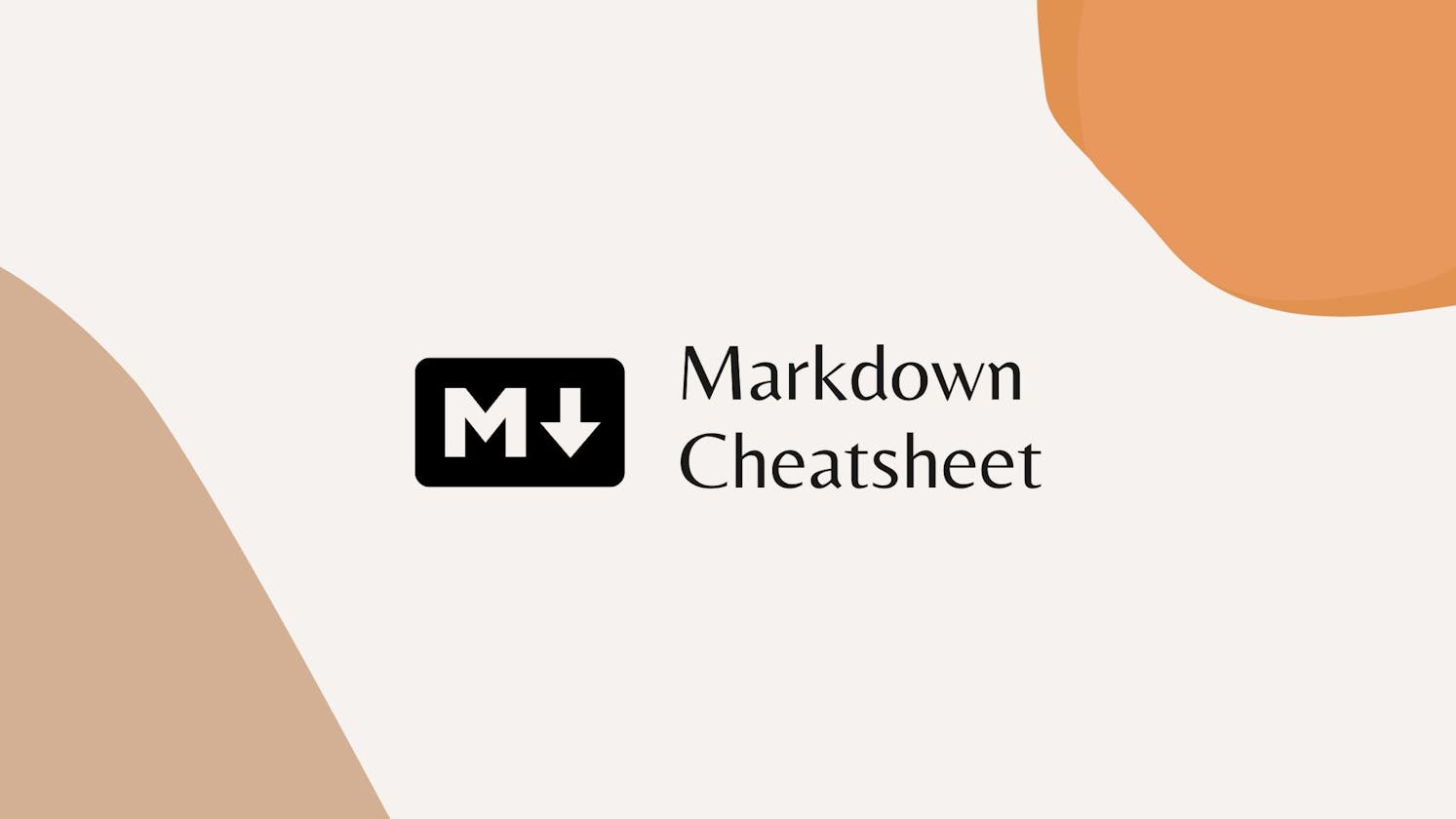 Markdown cheatsheet