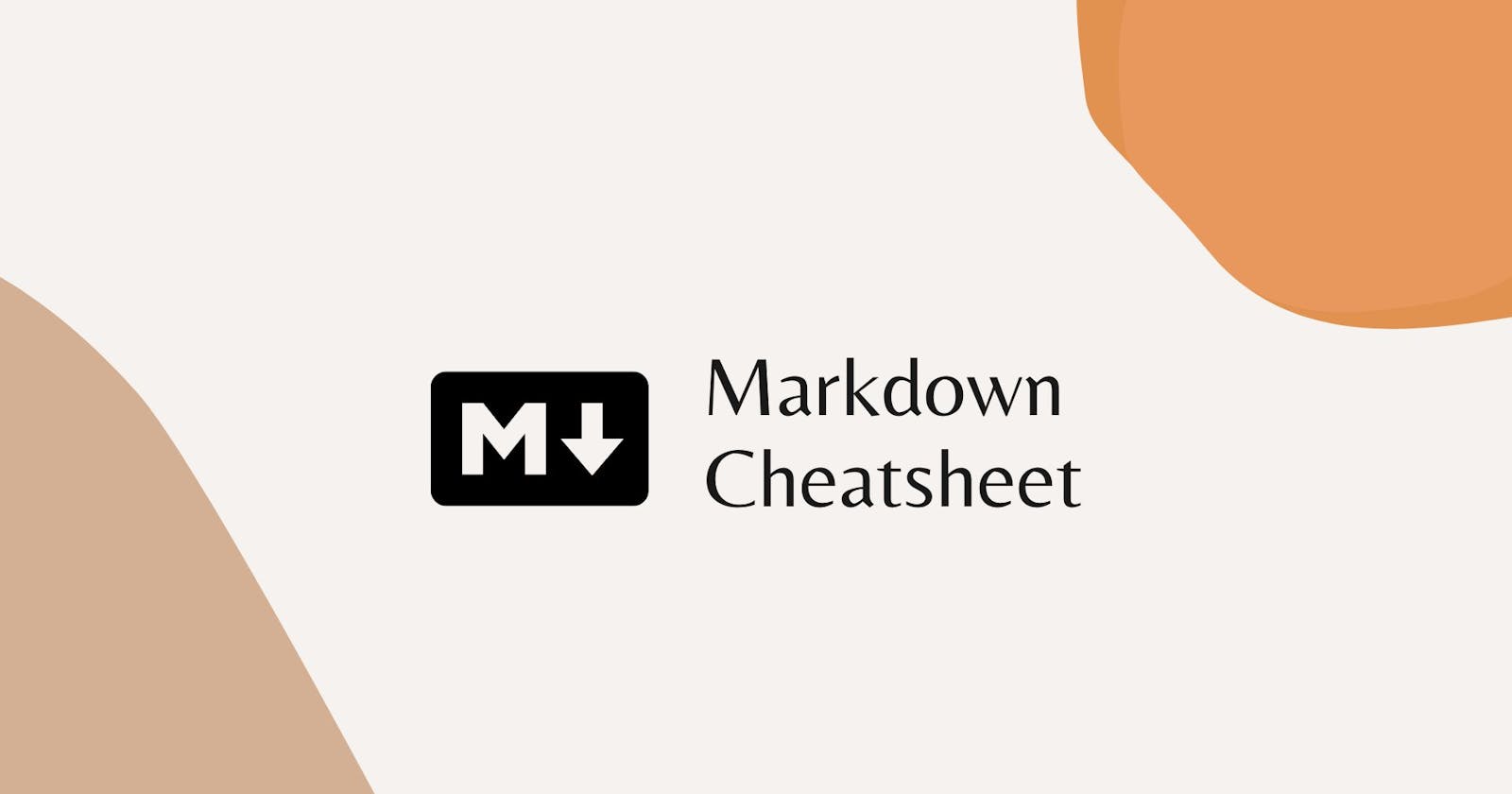 Markdown cheatsheet