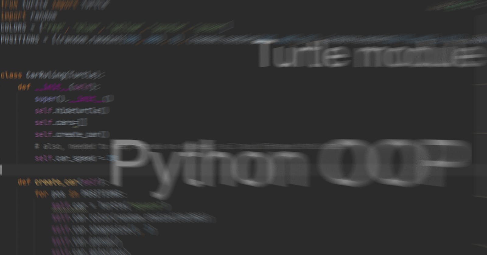 OOP Cross the road Game With Python Turtle