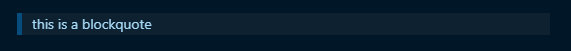 blockquote