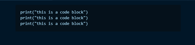 multilinecode