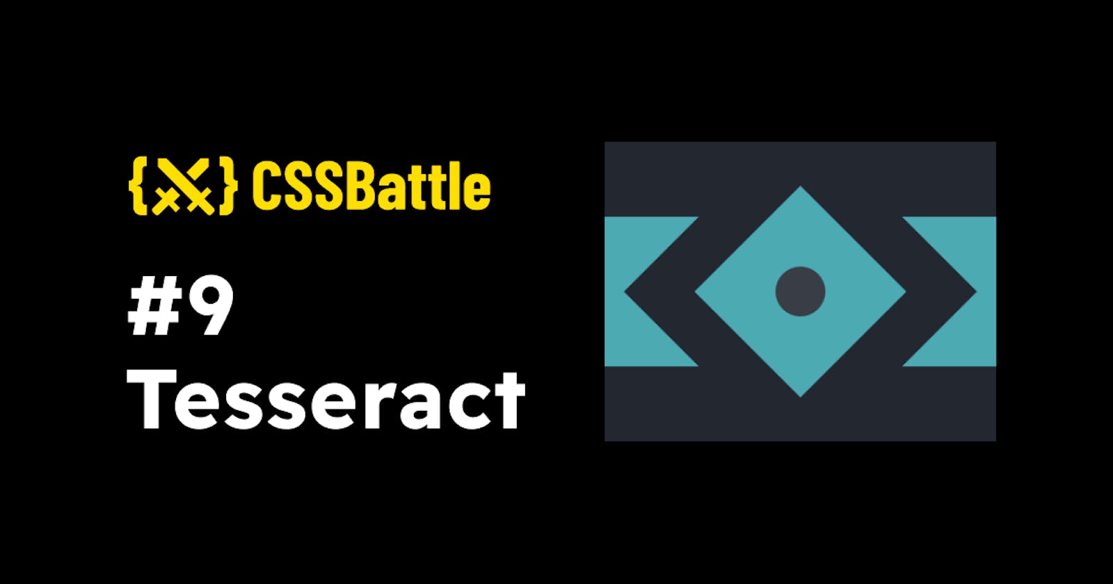 CSS Battle: #9 - Tesseract