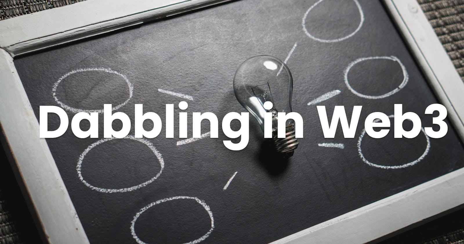 Dabbling in web3