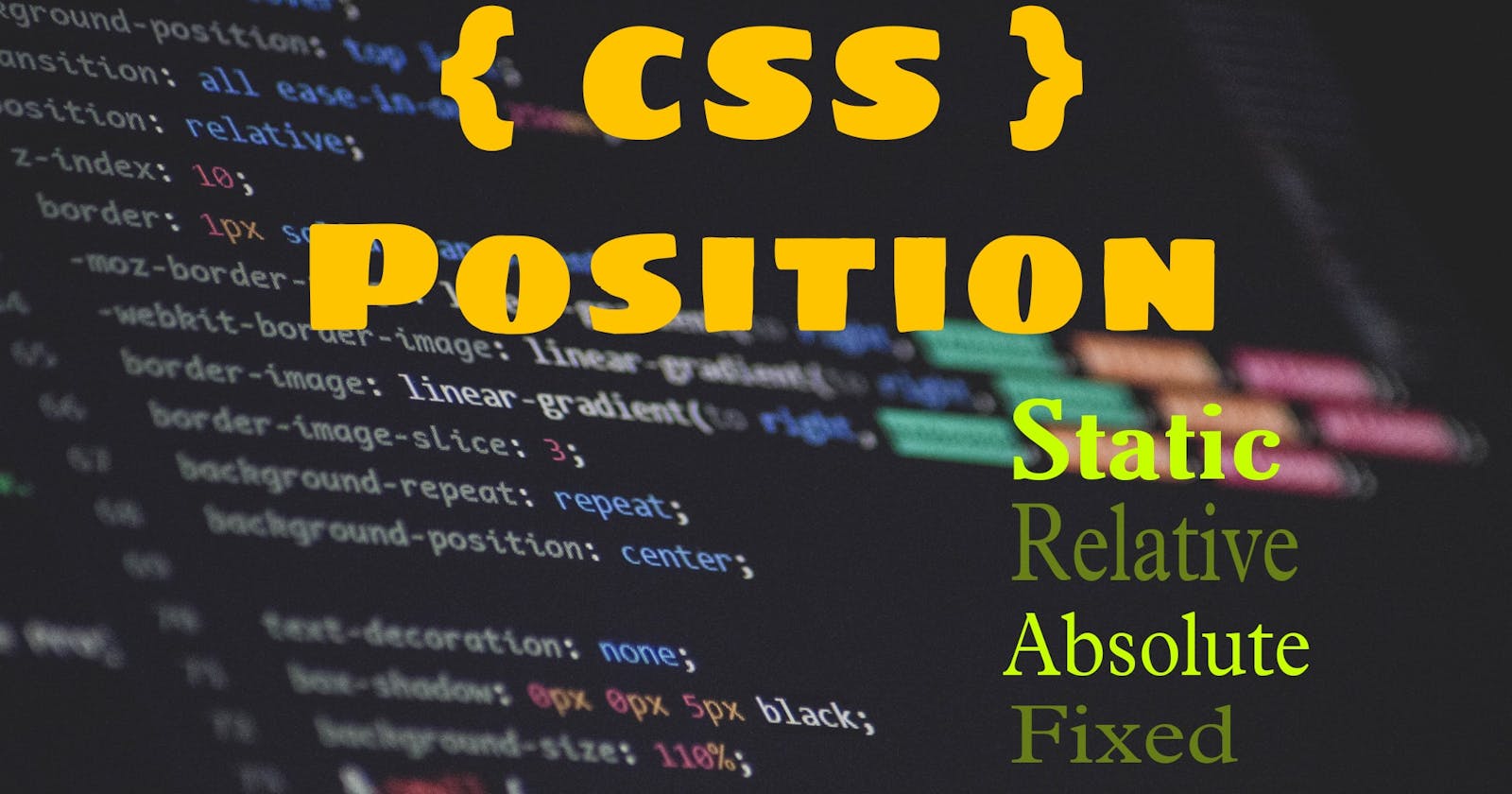 Knowledge About Position in CSS