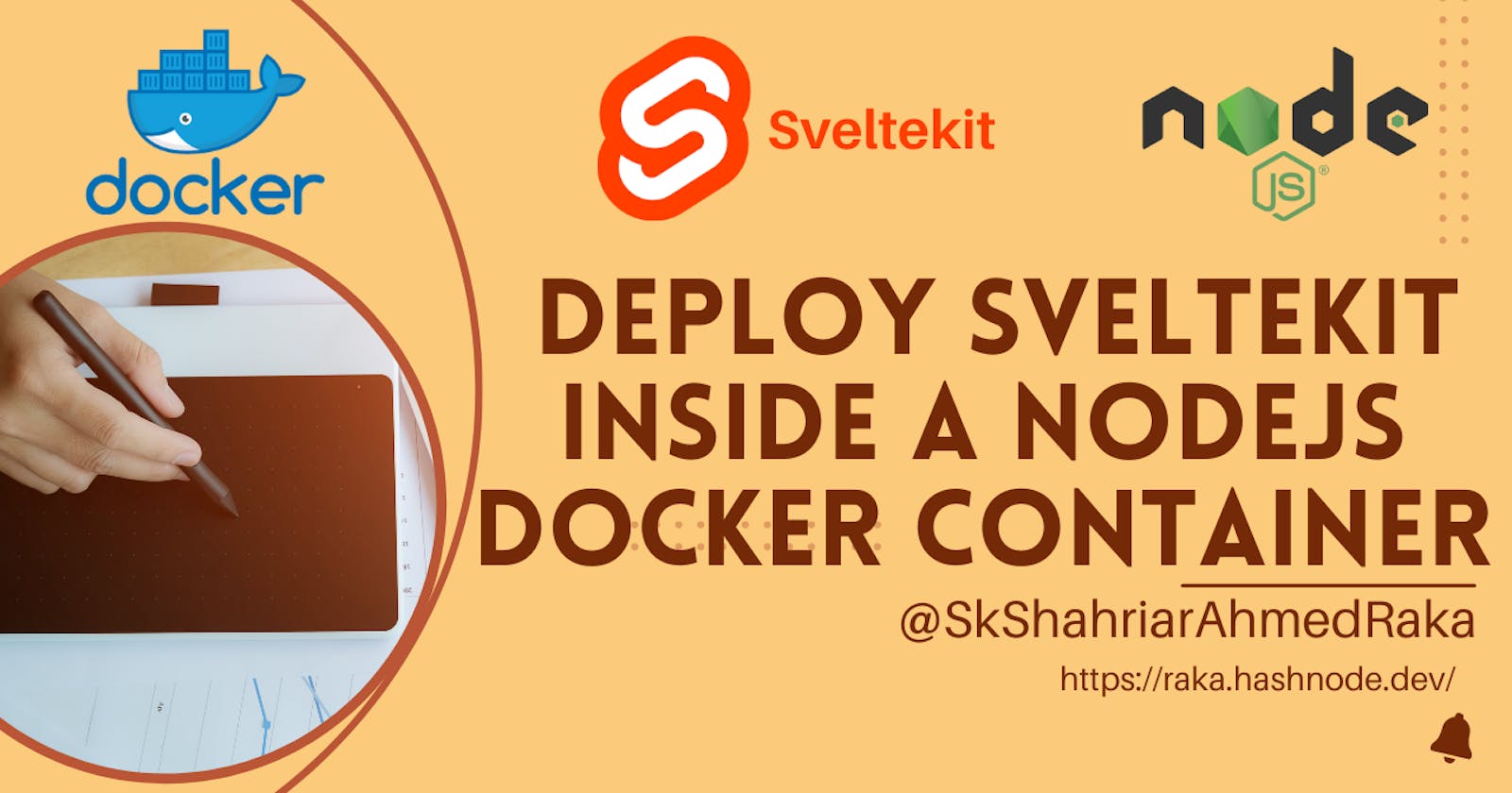 Create and Deploy Sveltekit inside a Nodejs Docker Container