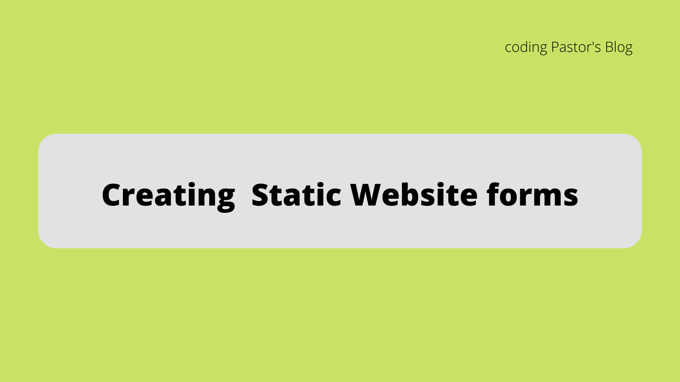 Create Static Website Forms With Fabform