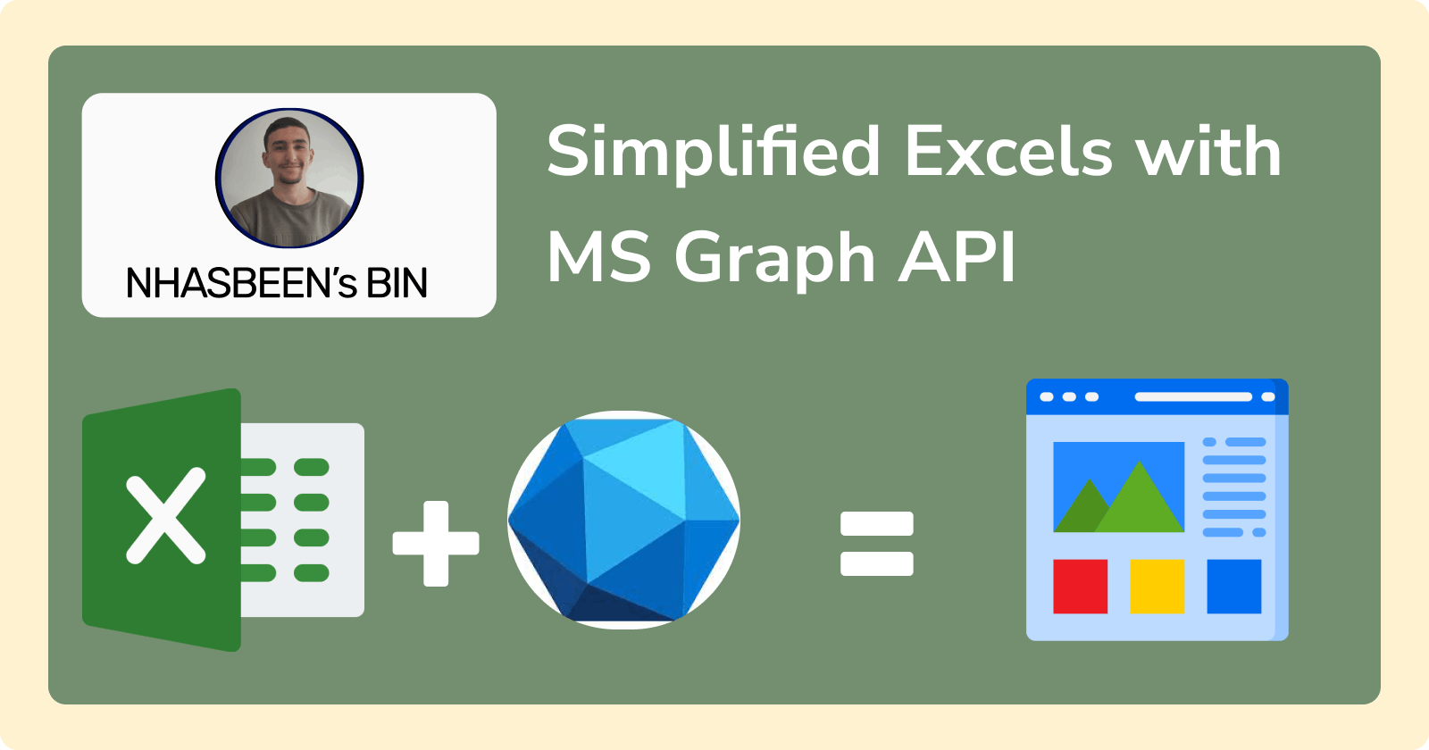 Simplified Excels with MS Graph API