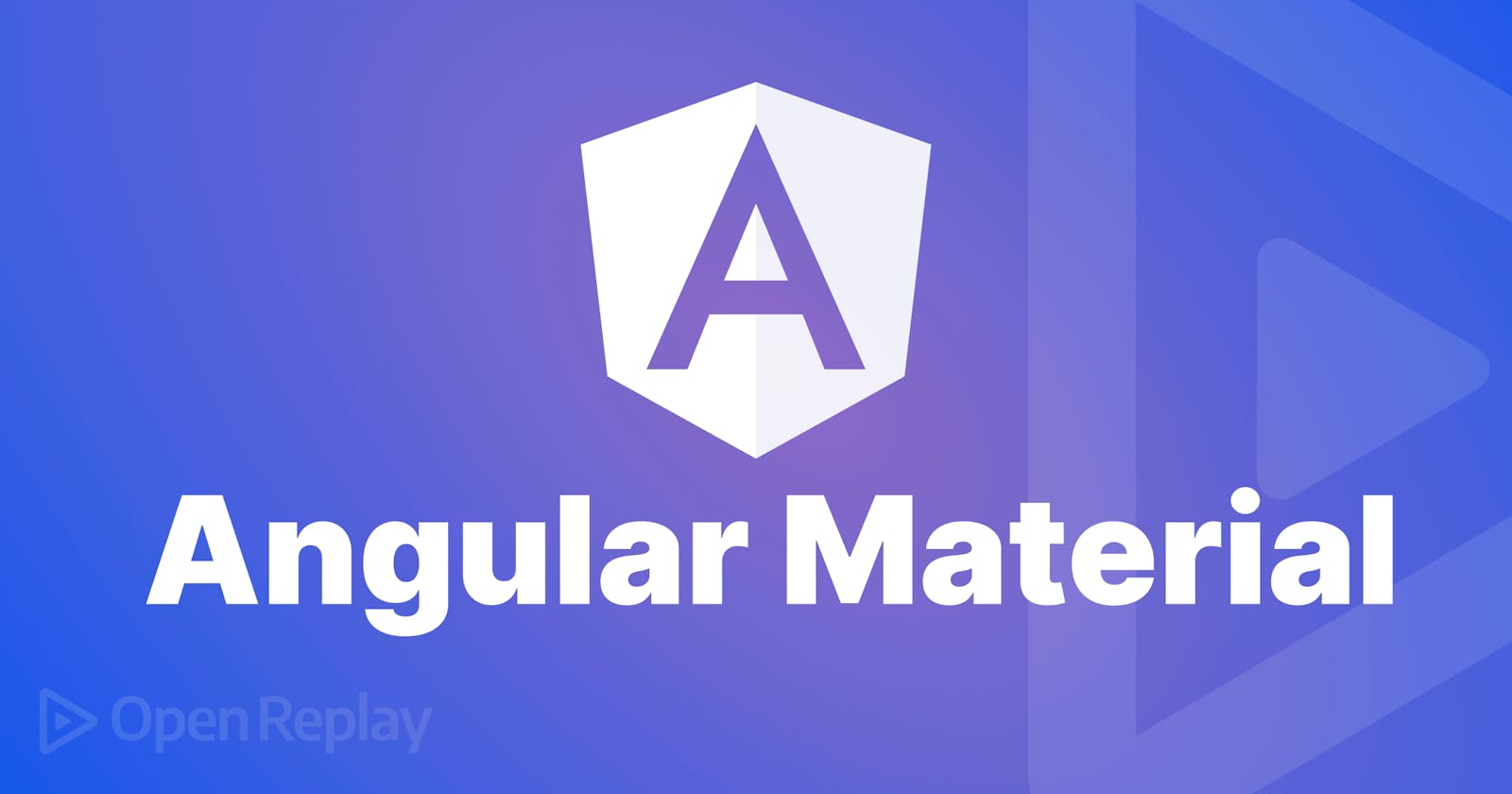 Getting started with Angular Material UI