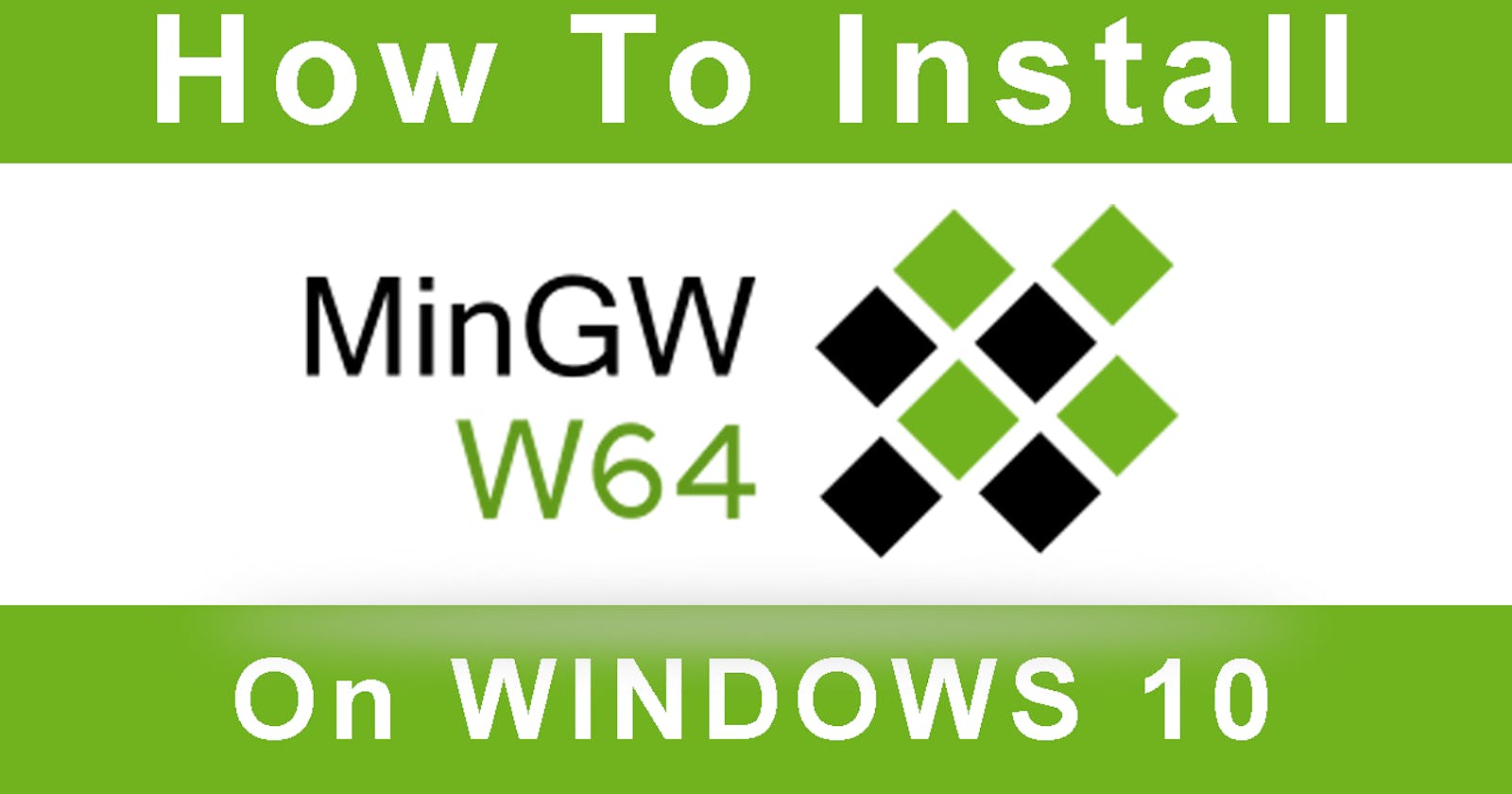 How to install MinGW-w64 With MSYS2
