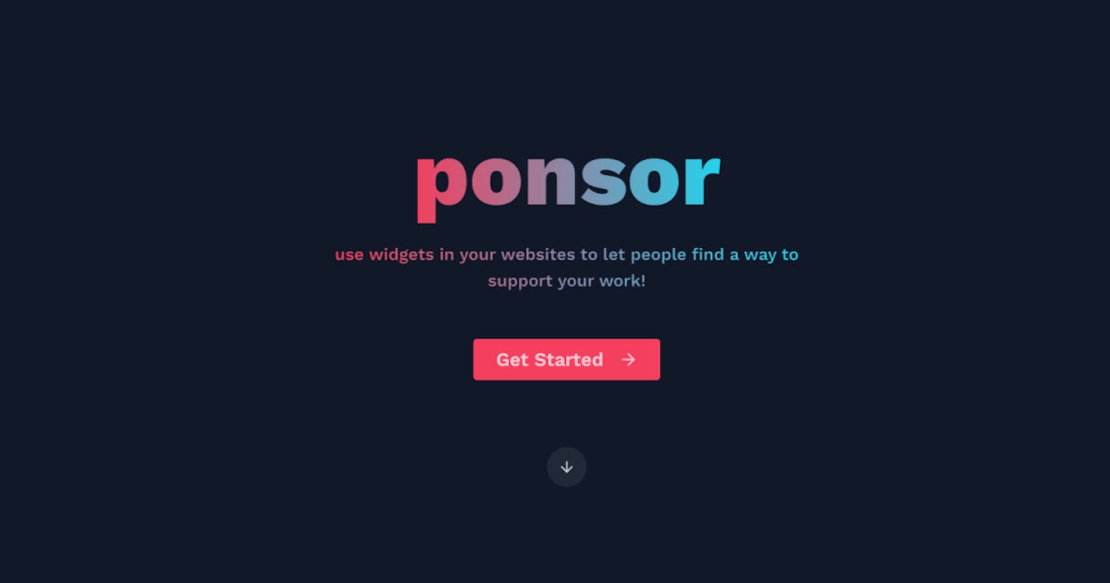 Introducing Ponsor: Getting sponsored made easy with widgets!