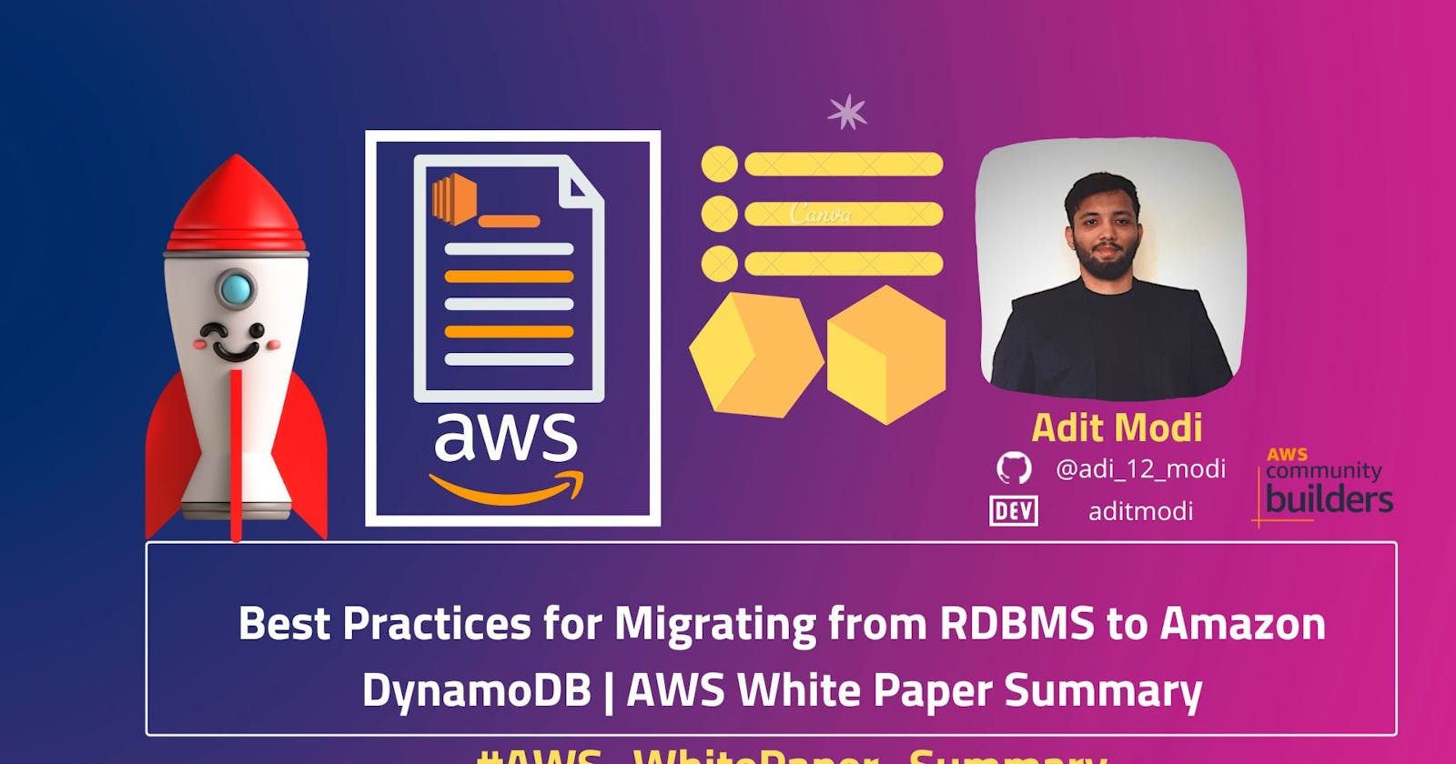 Best Practices for Migrating from RDBMS to Amazon DynamoDB | AWS White Paper Summary