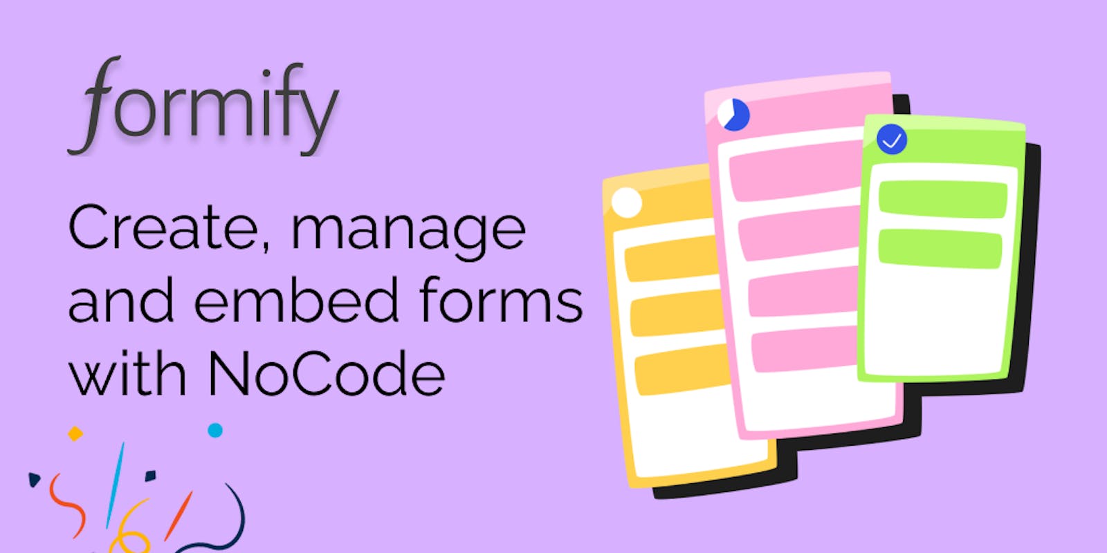 Formify: An open-source tool to handle contact  forms with no code