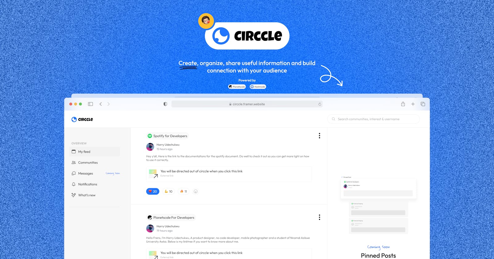 Meet Circcle : The Home For Industry Community.