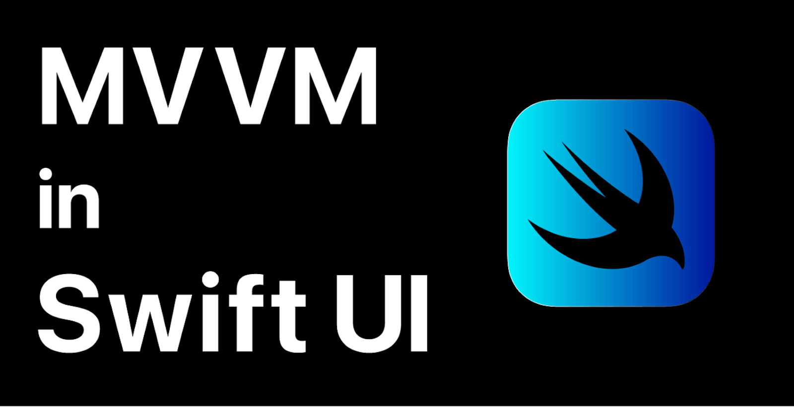 MVVM misfit with SwiftUI