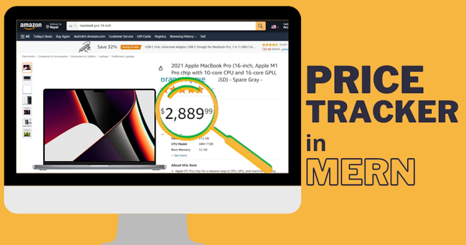 Creating a price tracker with MERN