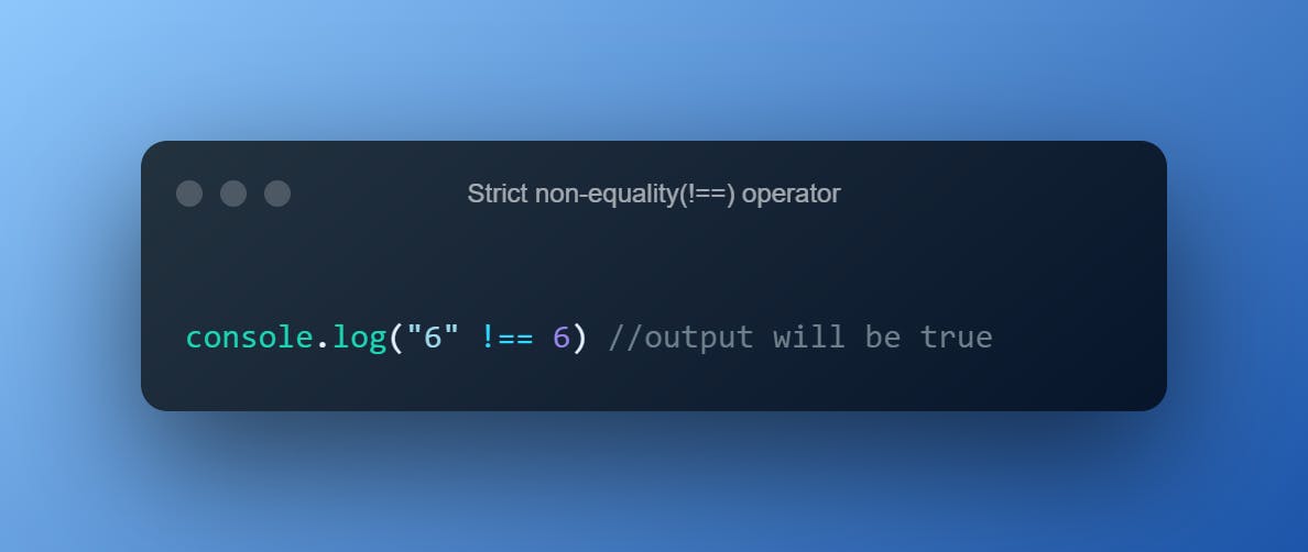 Strict non-equality(!==) operator.png