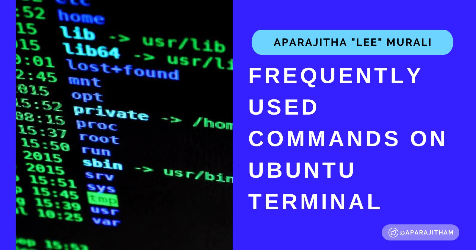 Frequently used commands on Ubuntu terminal