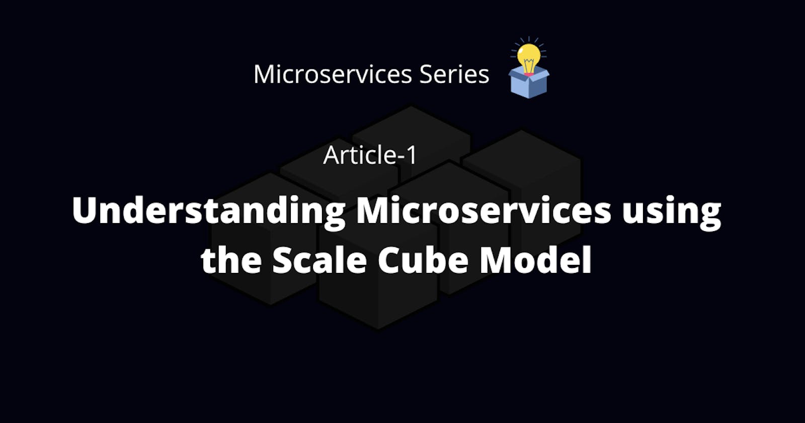 Understanding Microservices using the Scale Cube Model