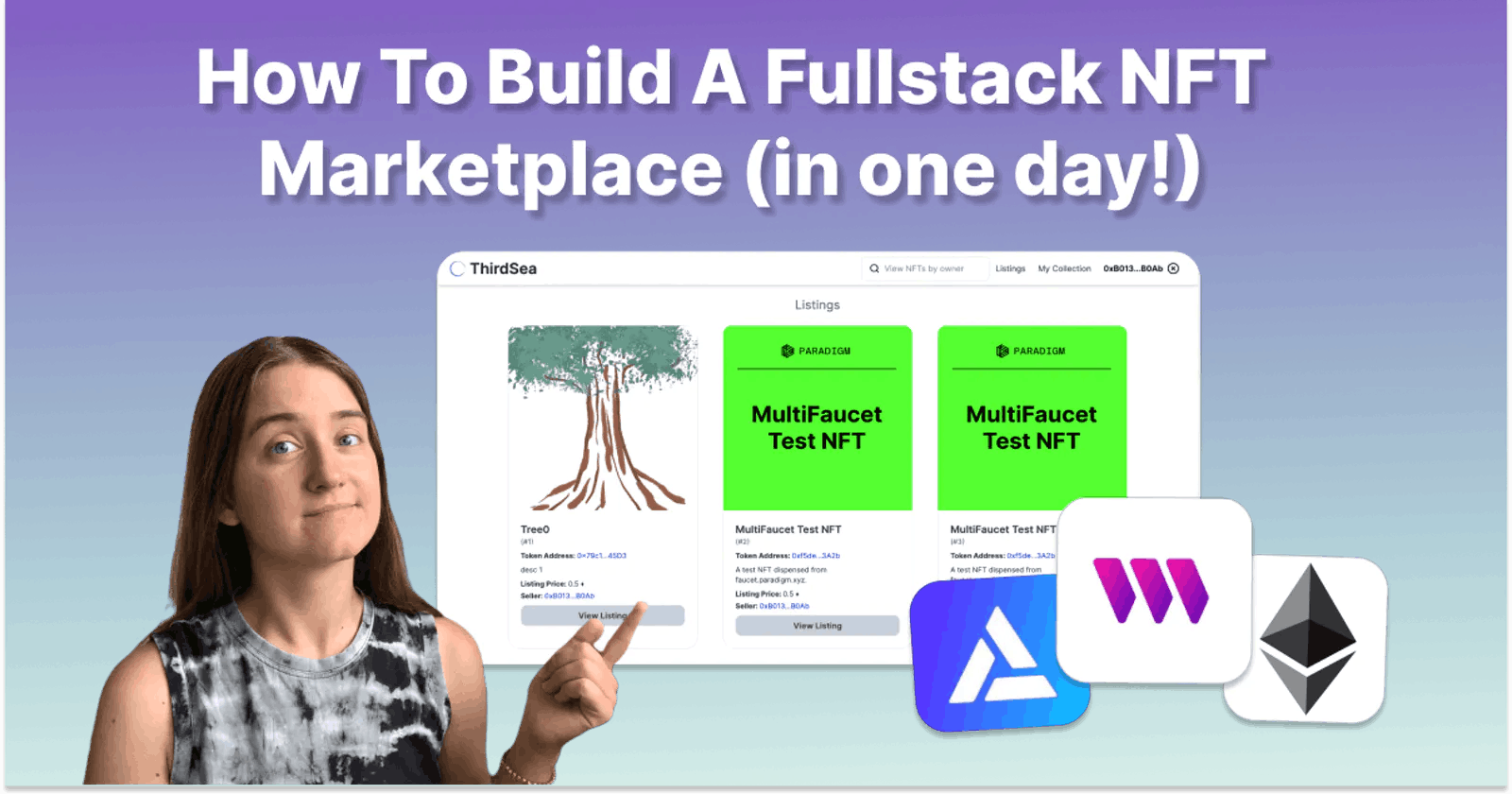 How to Build a Full Stack NFT Marketplace
