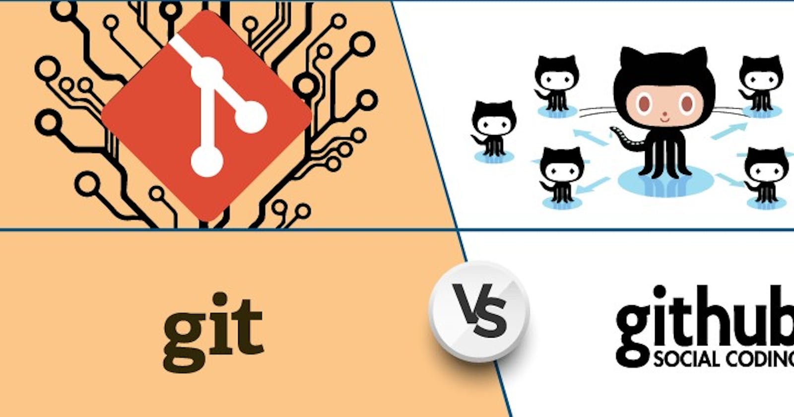 Git ≠ Github