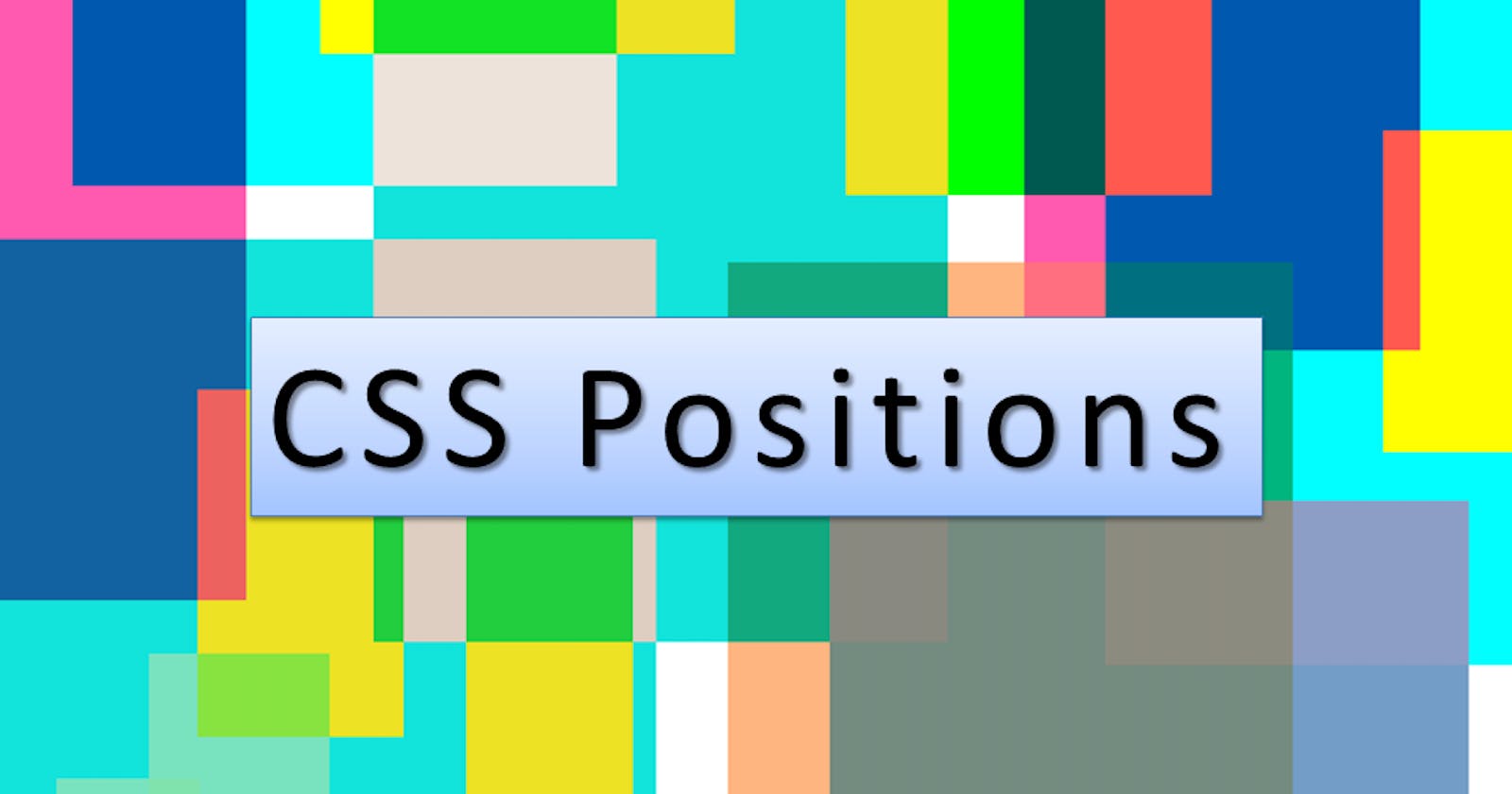 Positions of elements in CSS