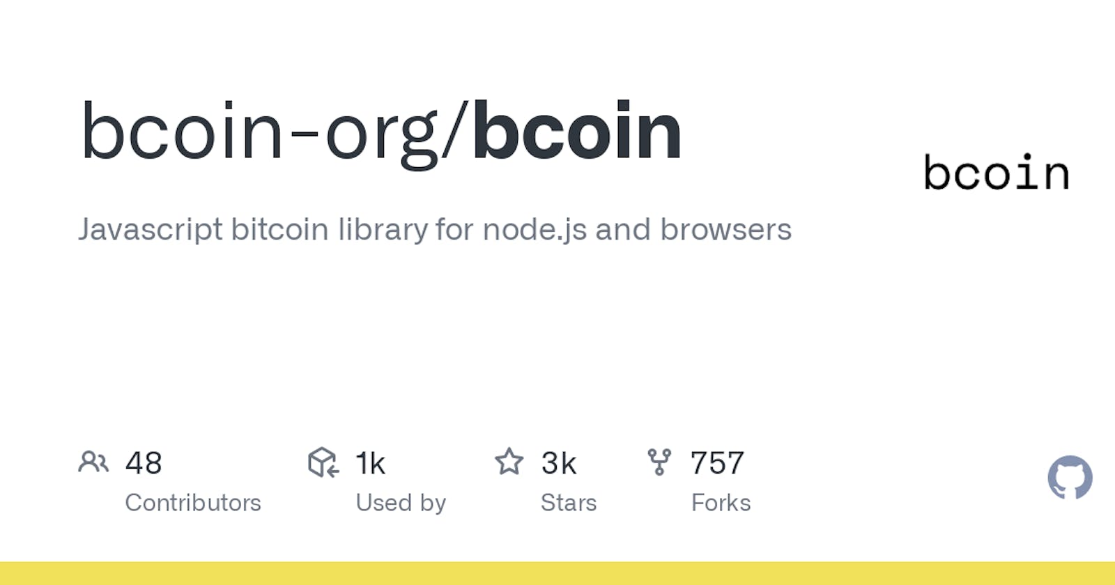 How to start contributing to Bcoin
