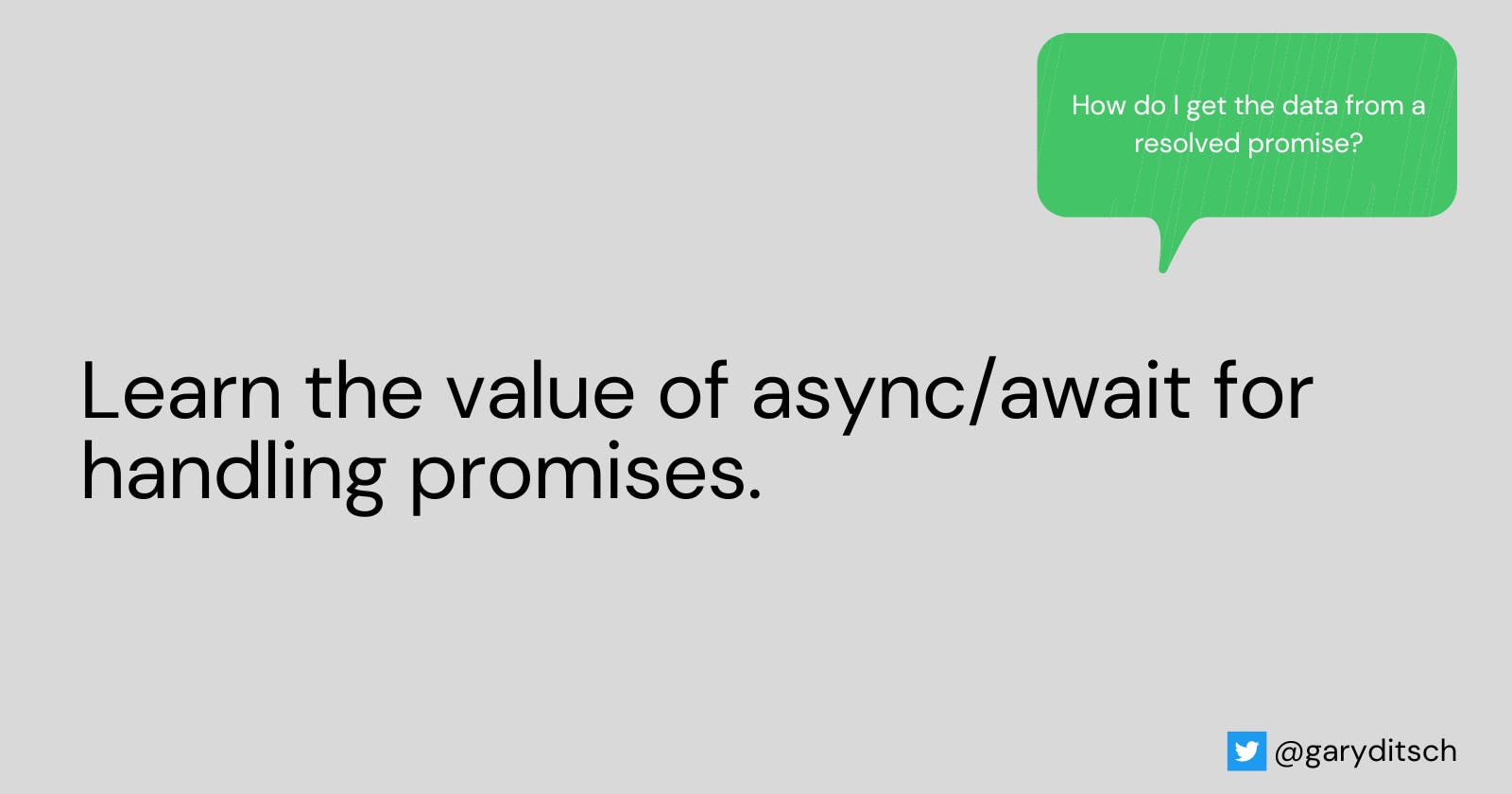 Async/Await and Handling Promises from our Api