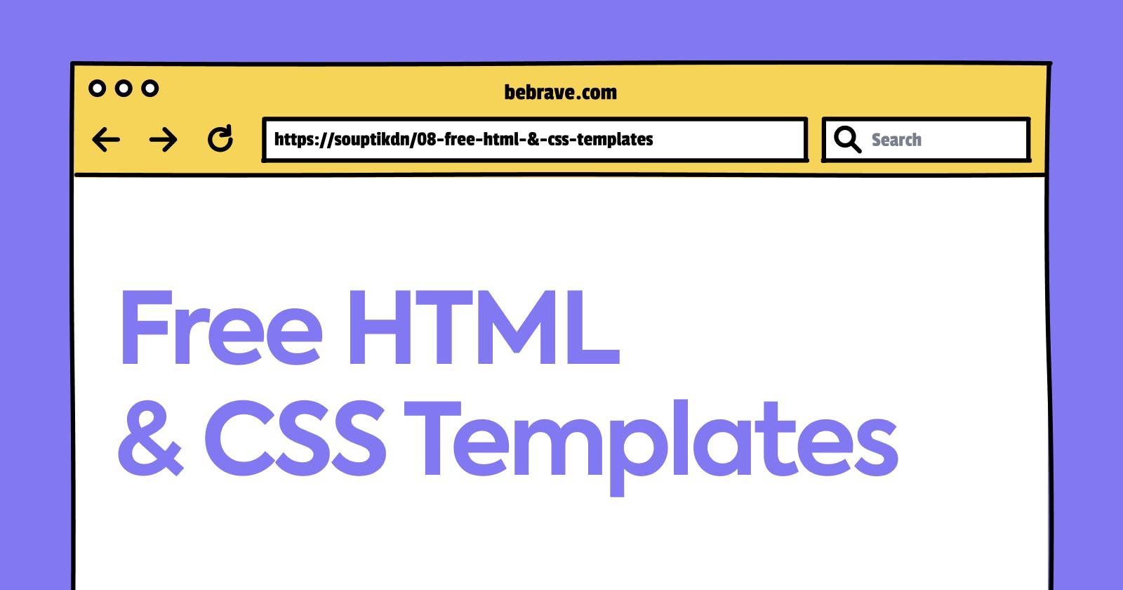 8 Free HTML and CSS Templates 👀