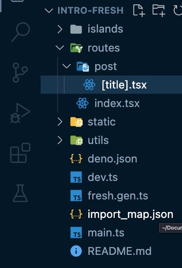 4 dynamic routing of the title page