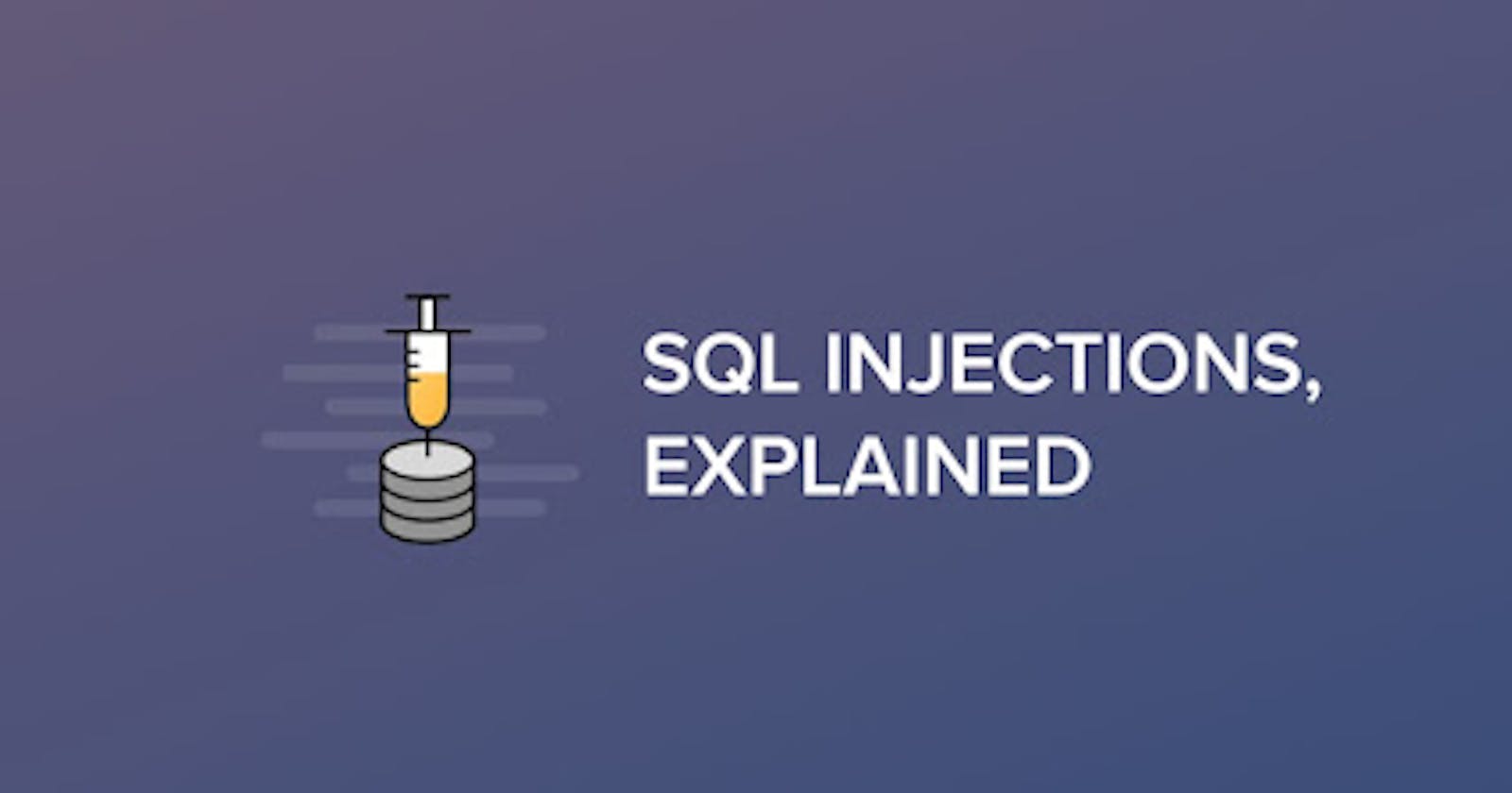 SQL Injections Explained