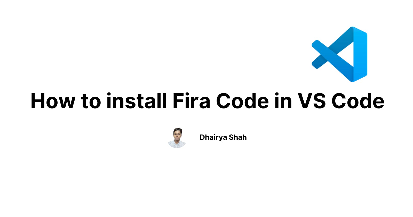 How to install Fira Code font in Visual Studio Code