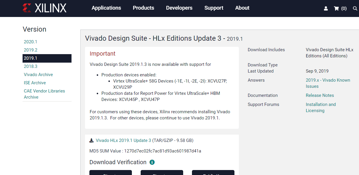 Xilinx Setup on Ubuntu