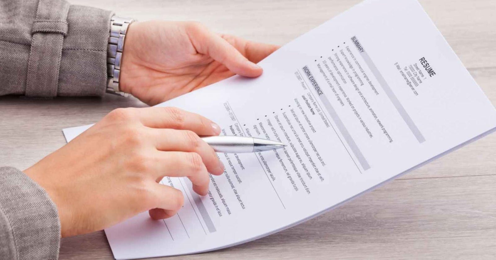 IMP tips for writing your resume effectively