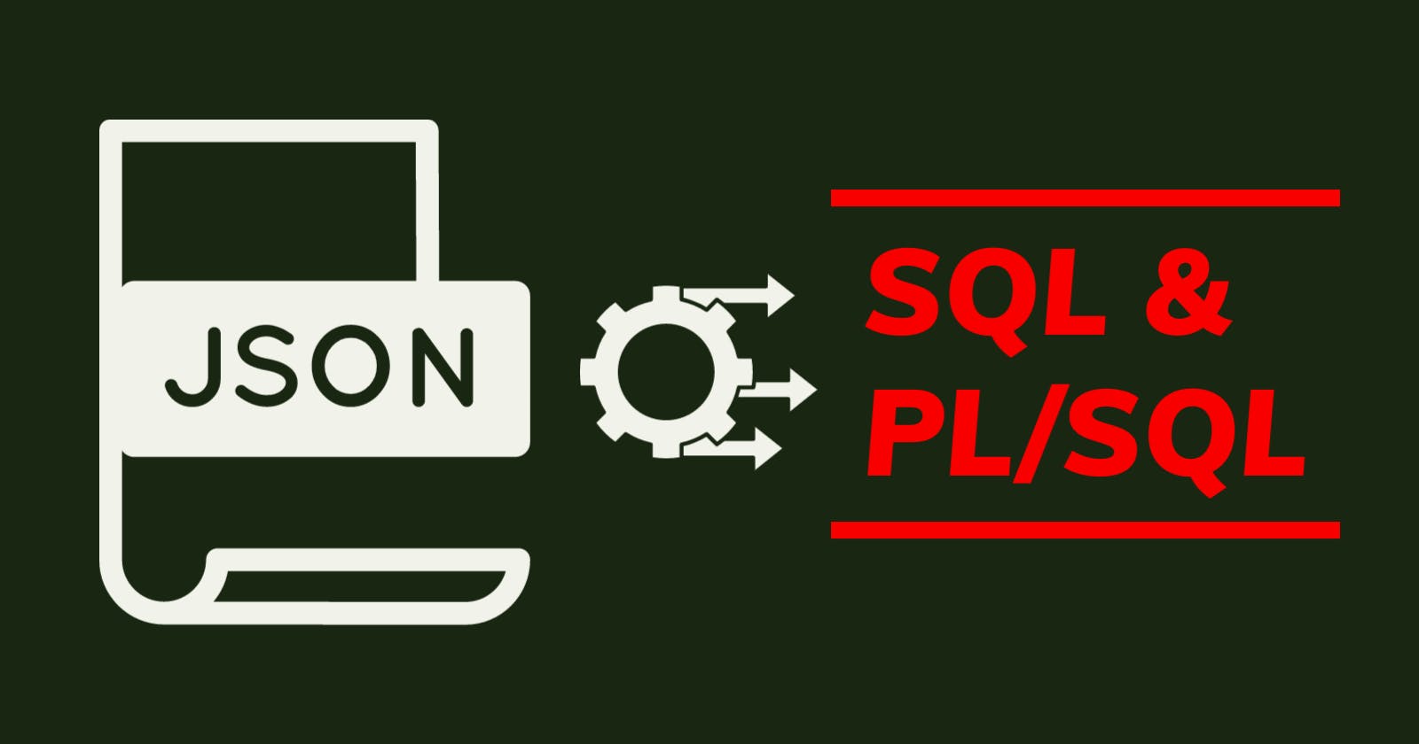 JSON Parsing in Oracle SQL and PL/SQL
