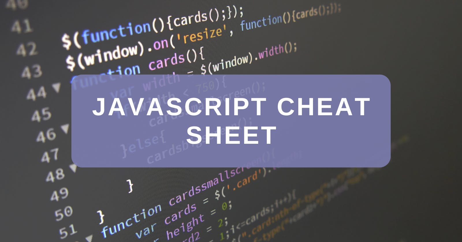 JavaScript DOM manipulation cheat sheet