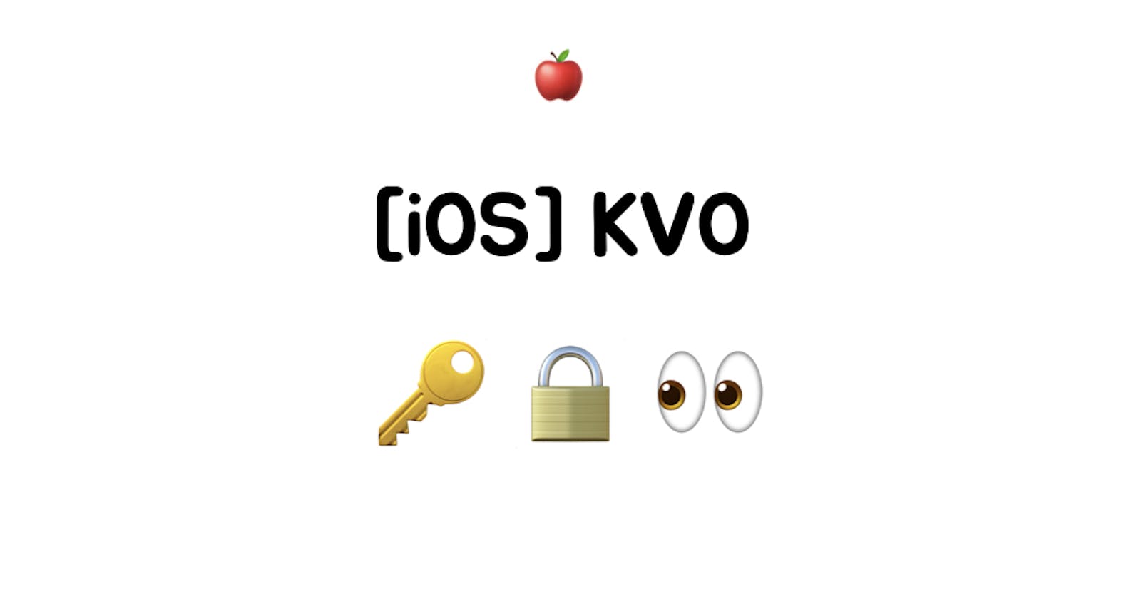[iOS] KVO 구현하기