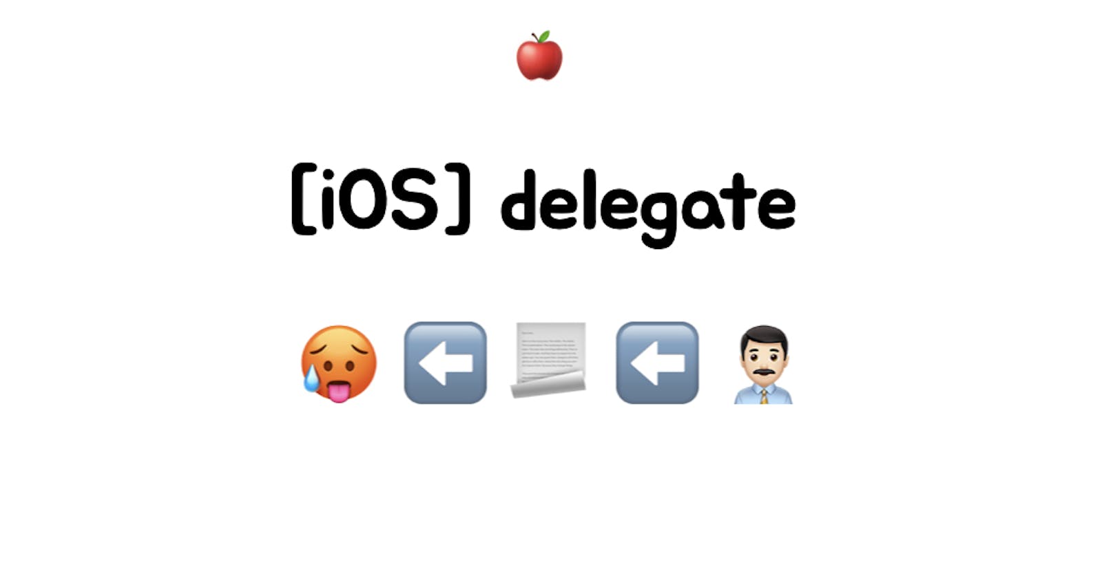 [iOS] delegate 구현하기