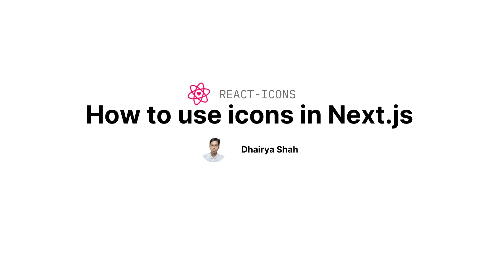 How to use icons in Next.js